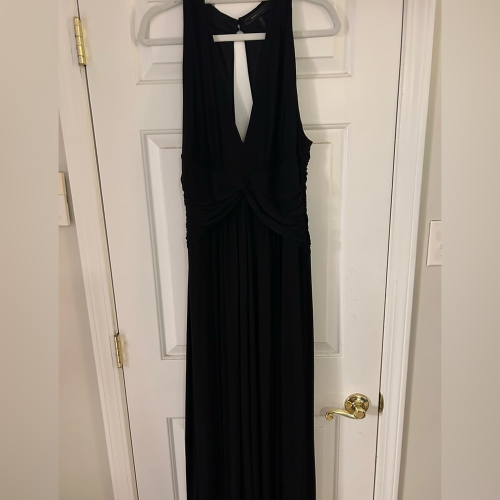 BCBGMaxAzria Black Backless Dress